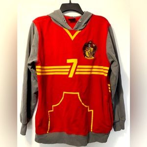 Harry Potter Gryffindoor Hoodie Size Large - Fit More Like medium , Slim Large